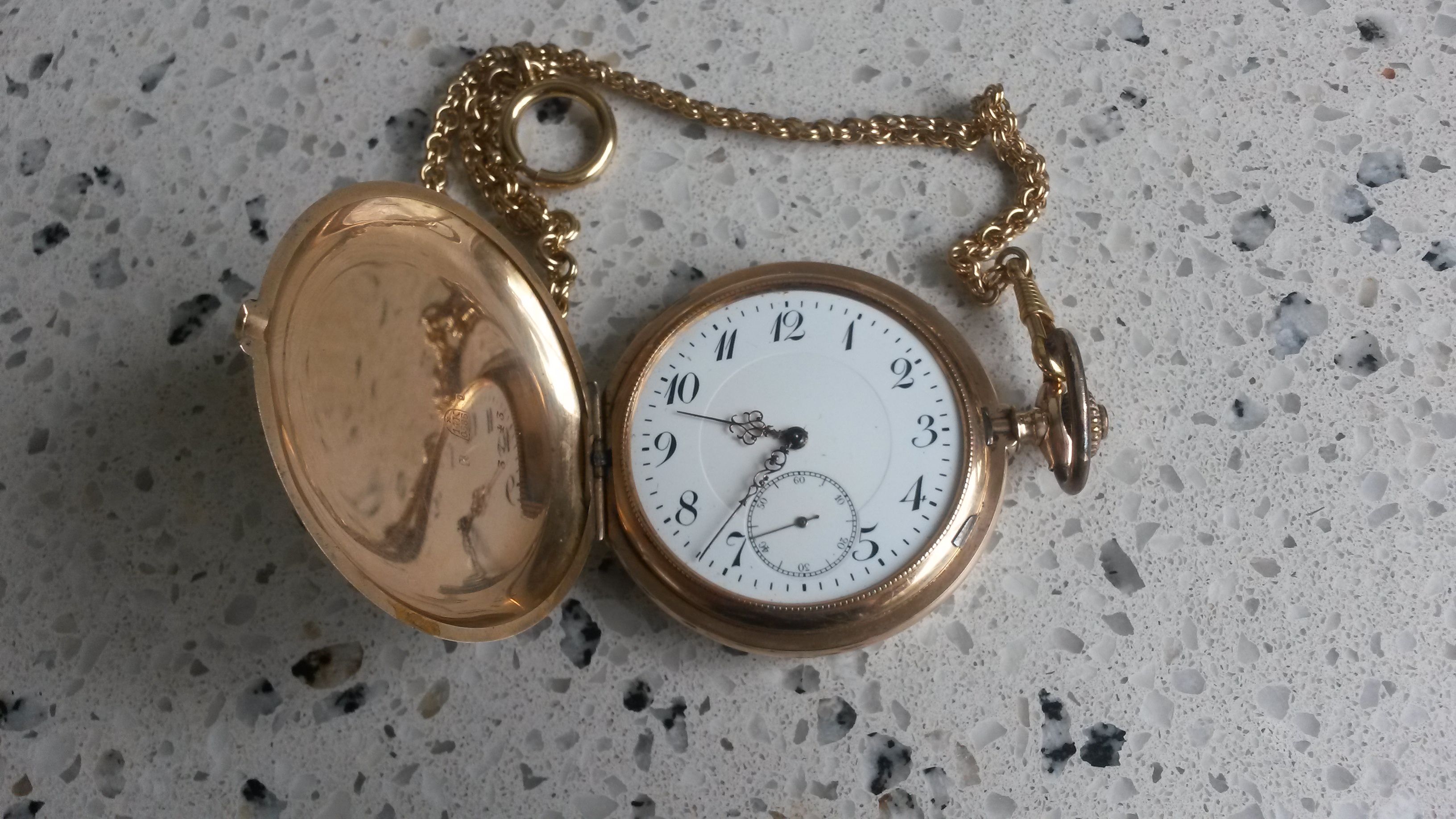 14 c pocket watch from my dad