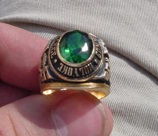 14K CLASS RING - FRESHWATER (MA)