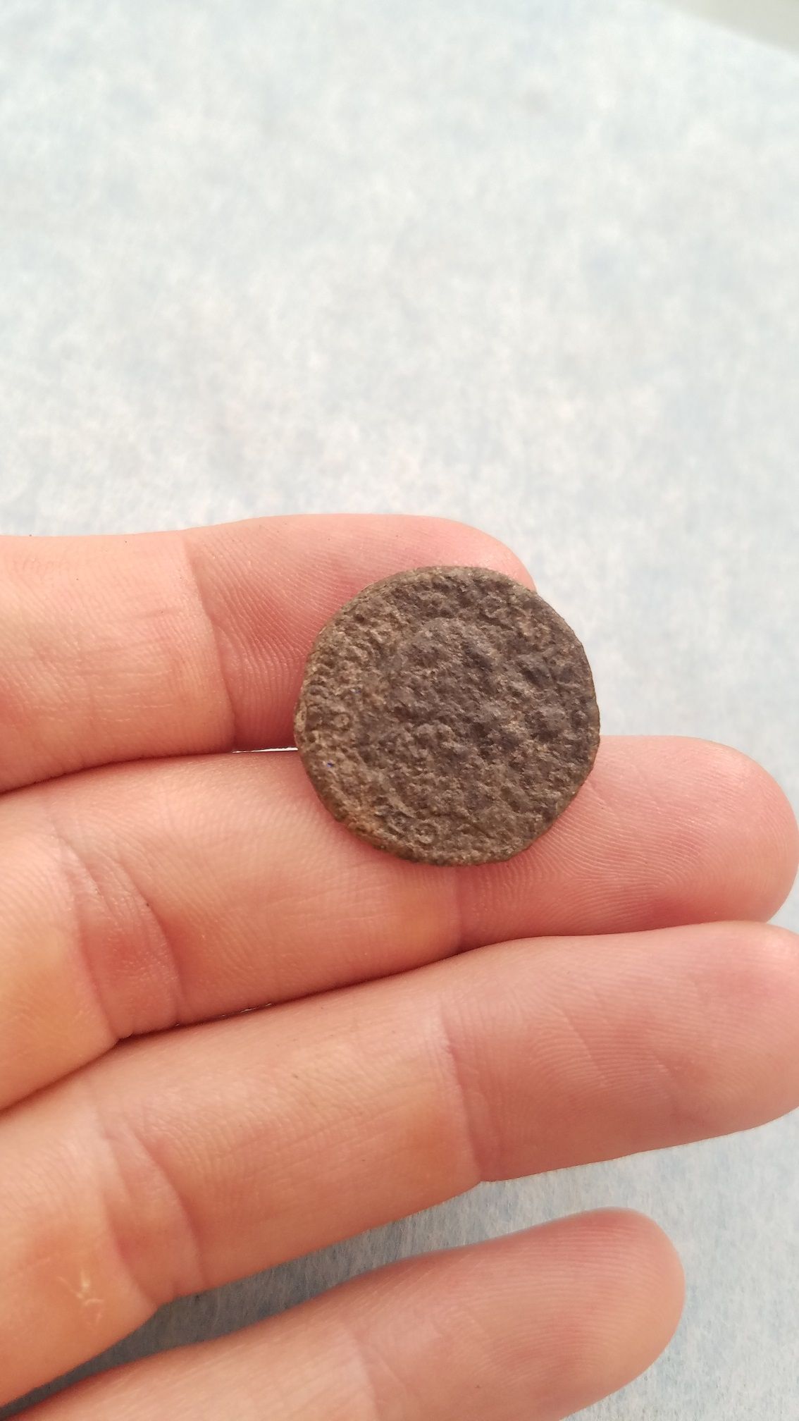 1722 Rosa Americana 1/2 Penny