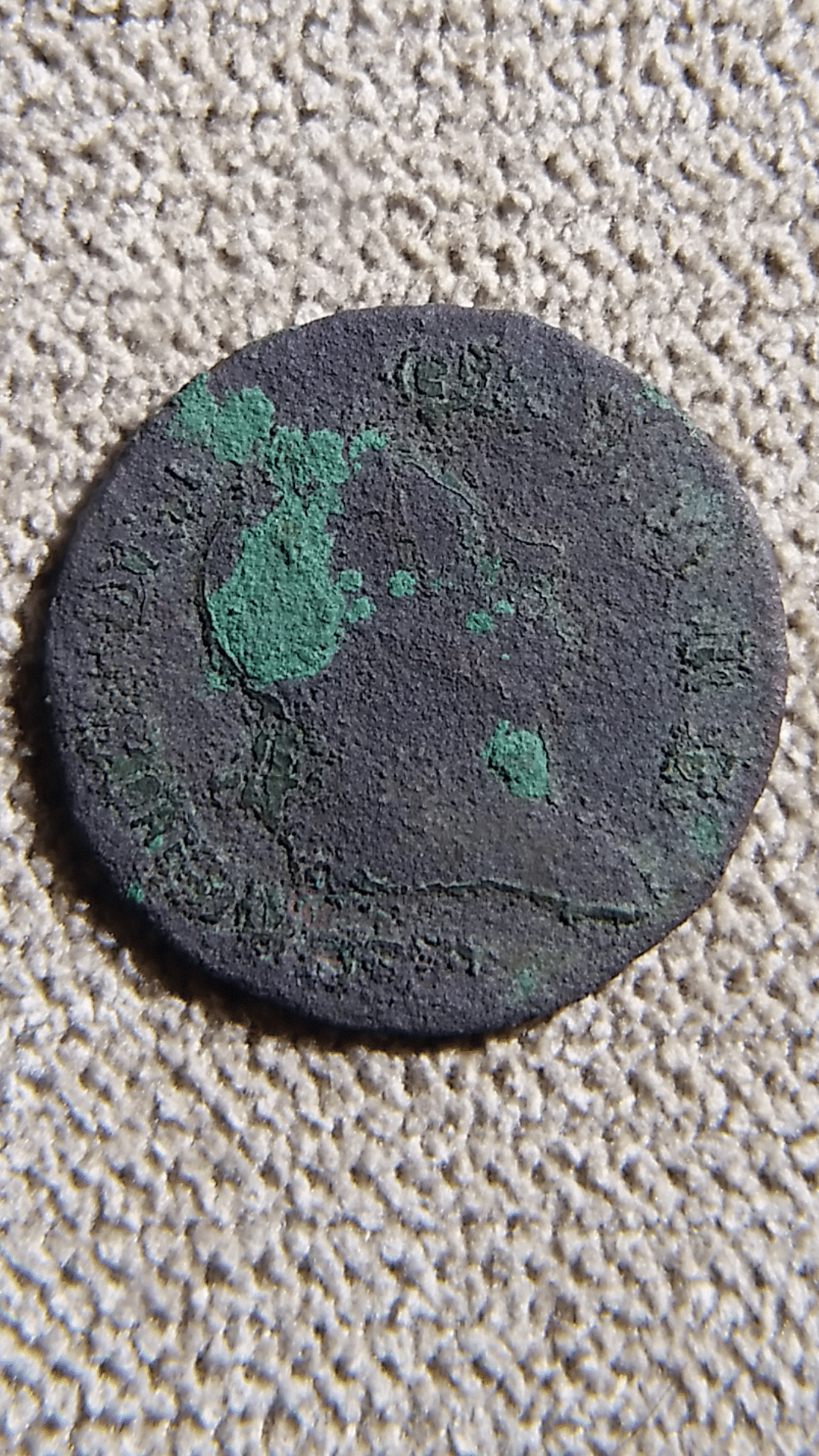 1723 Woods Hibernia Half Cent