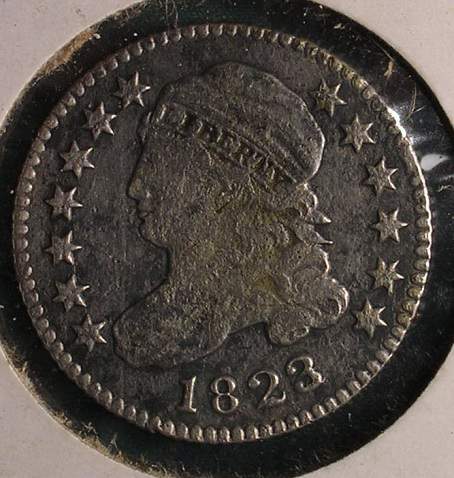 1823 Ten Cent Piece - Dug on 6/2/93