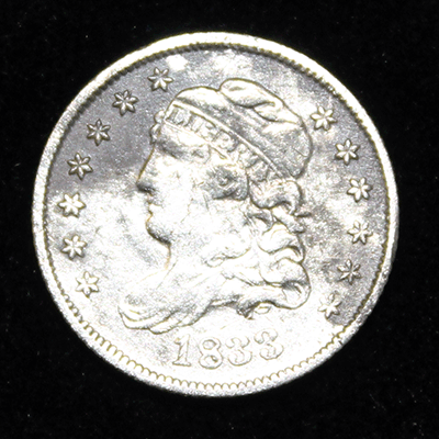 1833 Liberty Cap Half Dime