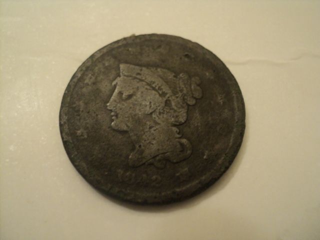 1842 large cent