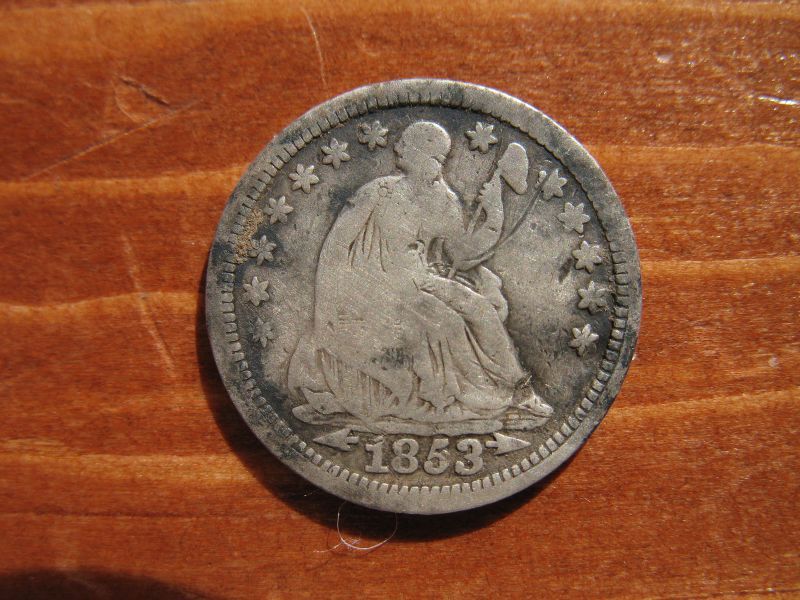 1853 Half Dime