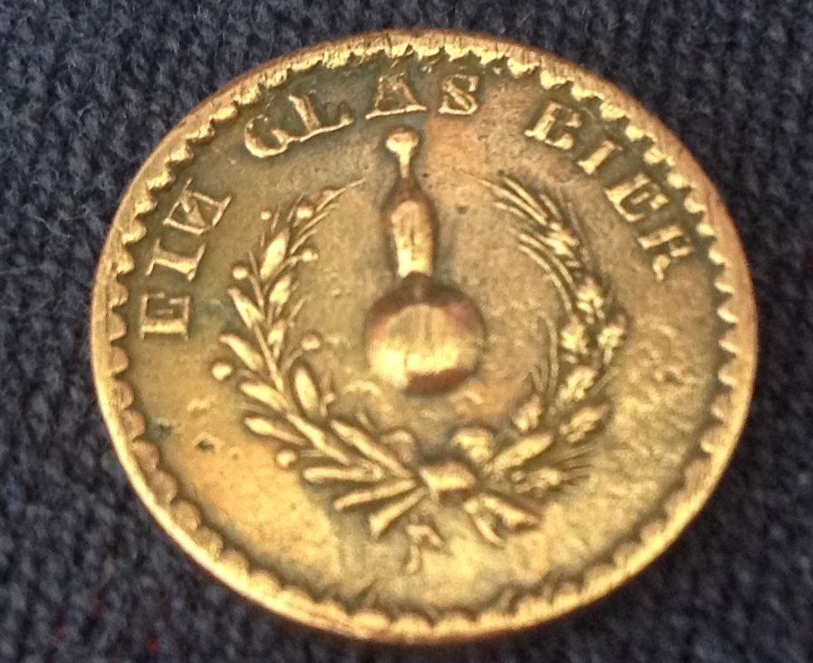 1861-1865 Detroit Token
Found 06/13/13
Columbus, MS