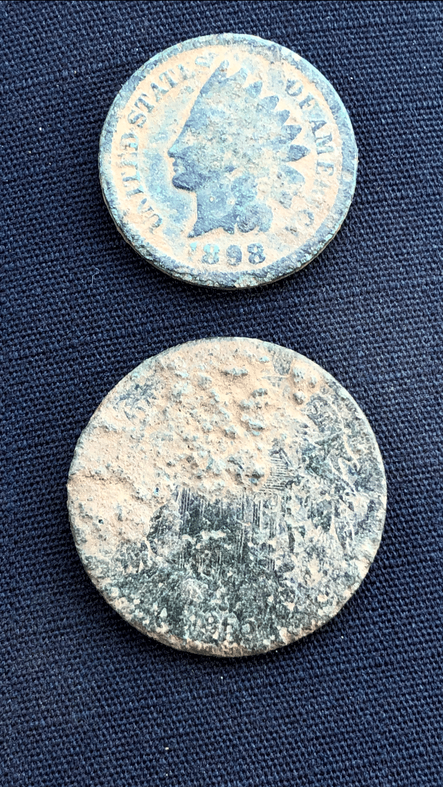 1866 Shield Nickel

1898 Indian Head Penny