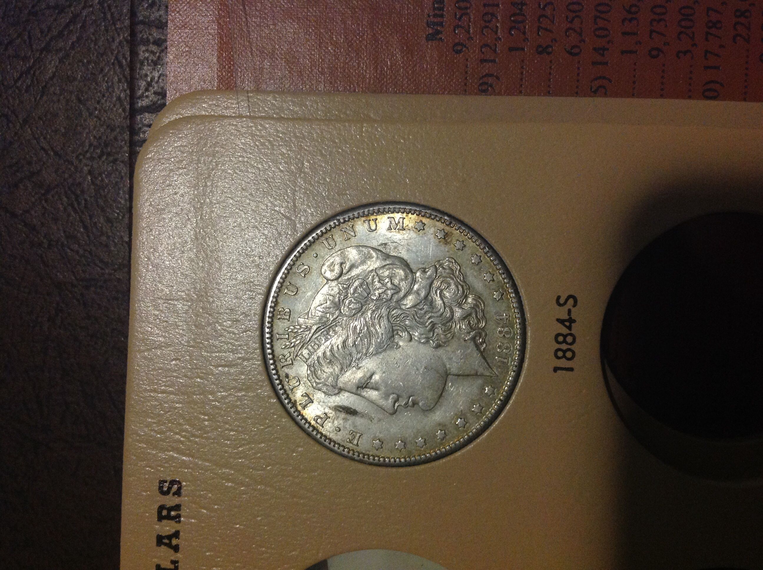 1884 S Obverse
(Found in a $24/coin lot)