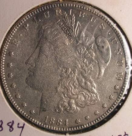 1884 Silver Dollar - I dug this coin on 6/18/05