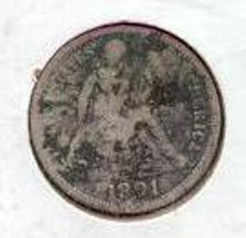 1891 Dime