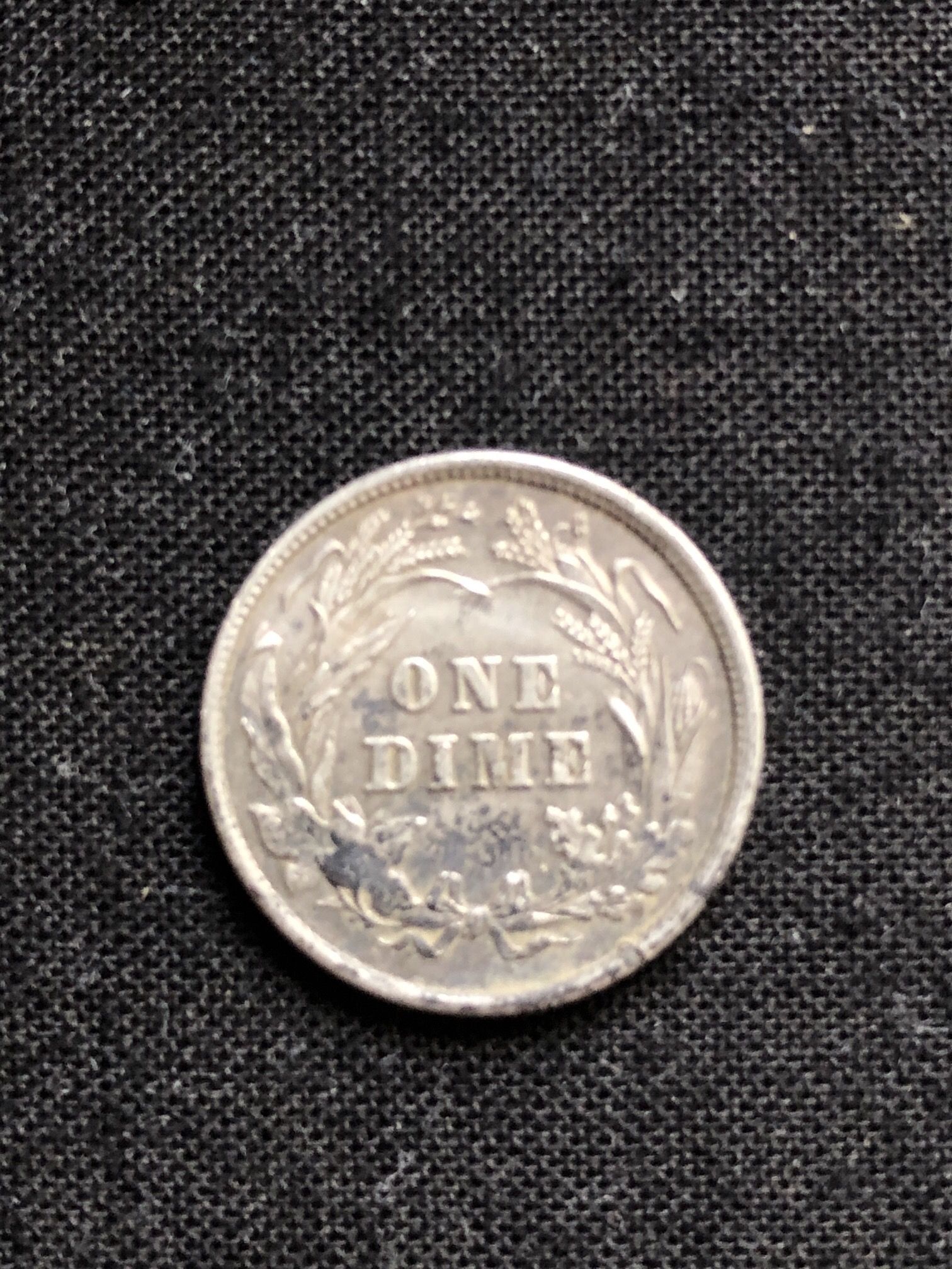 1892 Barber Dime