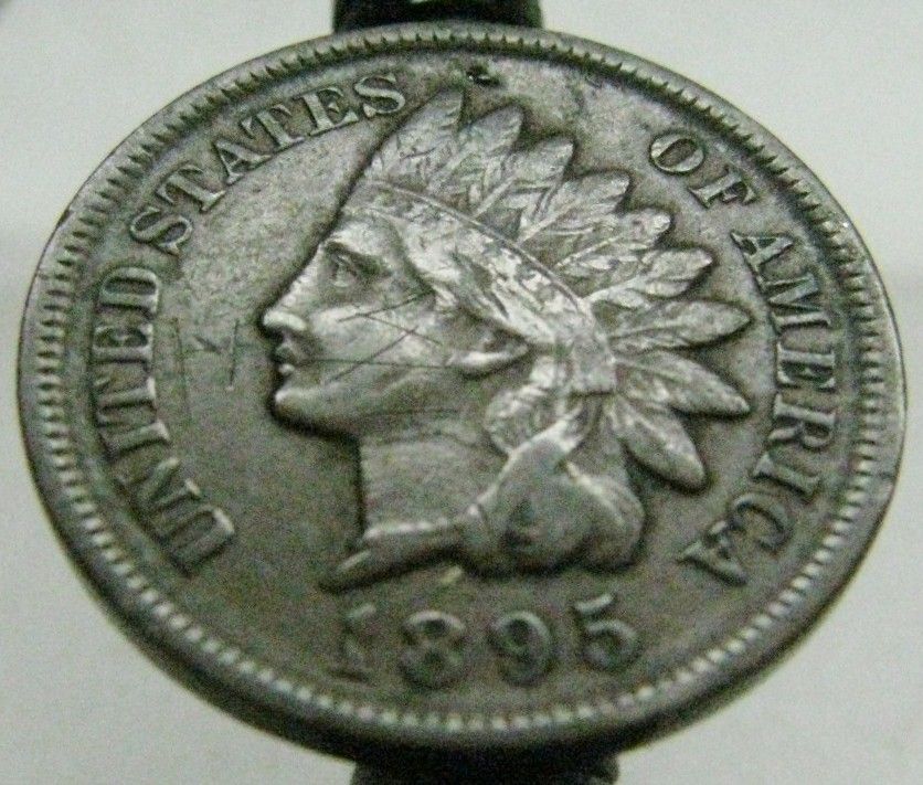 1895 indian head penny front