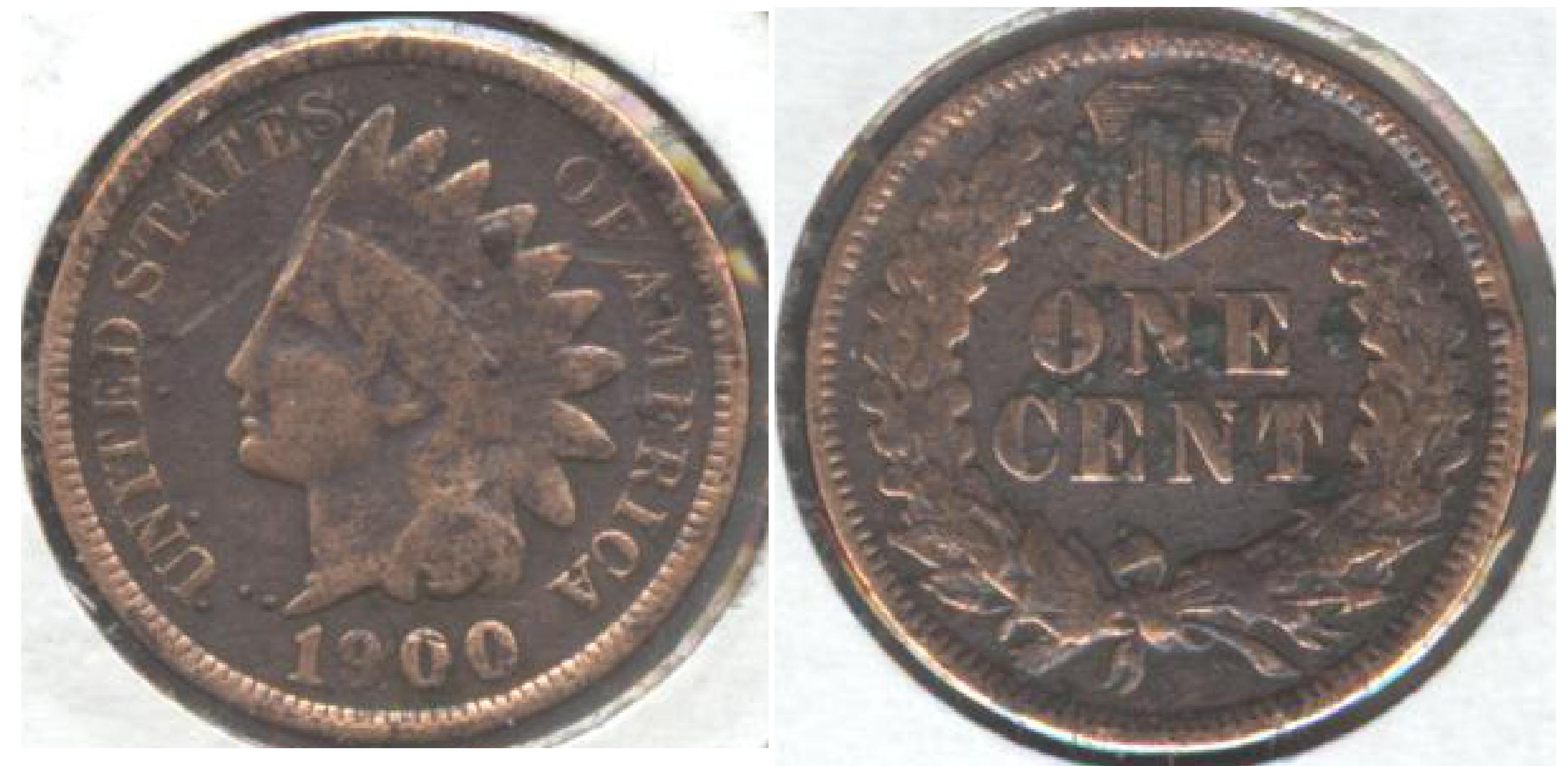 1900 Indian Head Penny