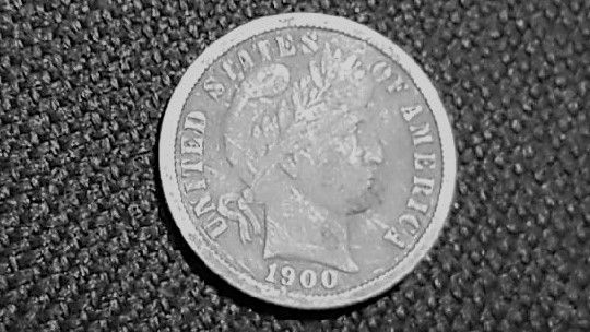 1900 P Barber dime Jan. 2018