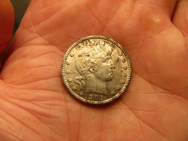 1901 Barber Quarter