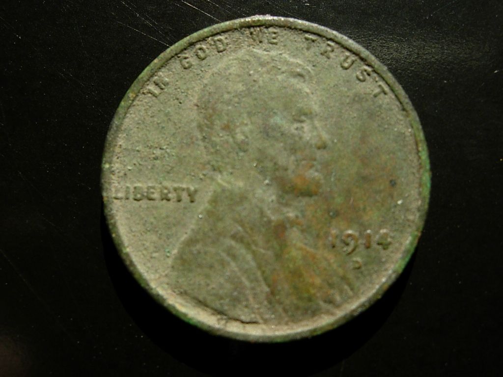 1914D Wheat Penny Street Detecting