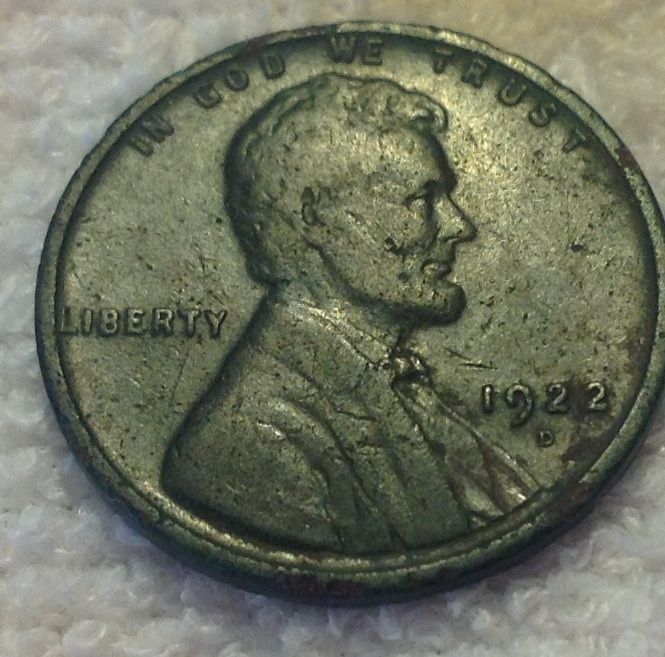 1922 D Lincoln Cent
Semi Key Date
Found 06/30/13
Columbus, MS