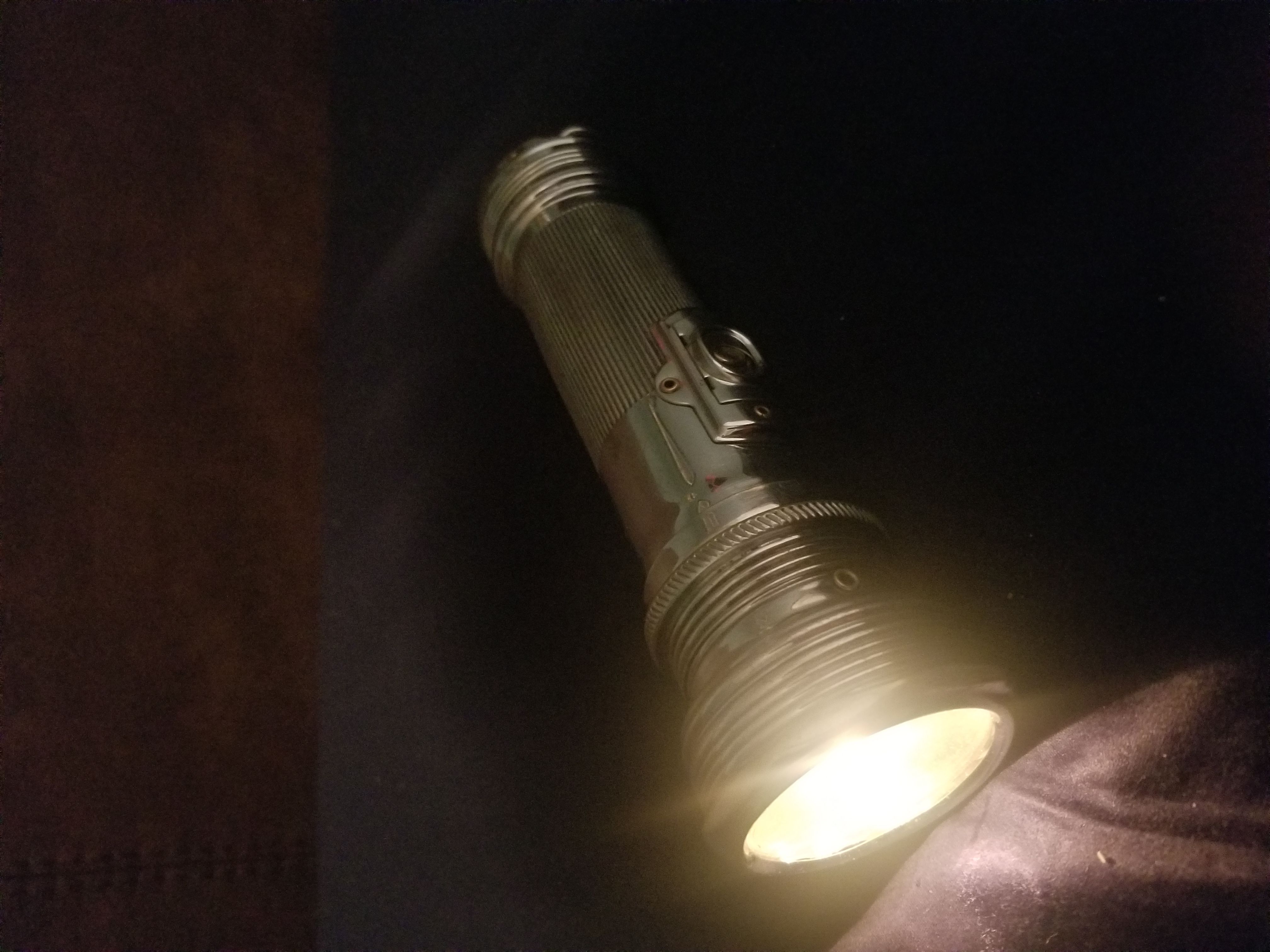 1930 Winchester flash light  I found in an old cellar