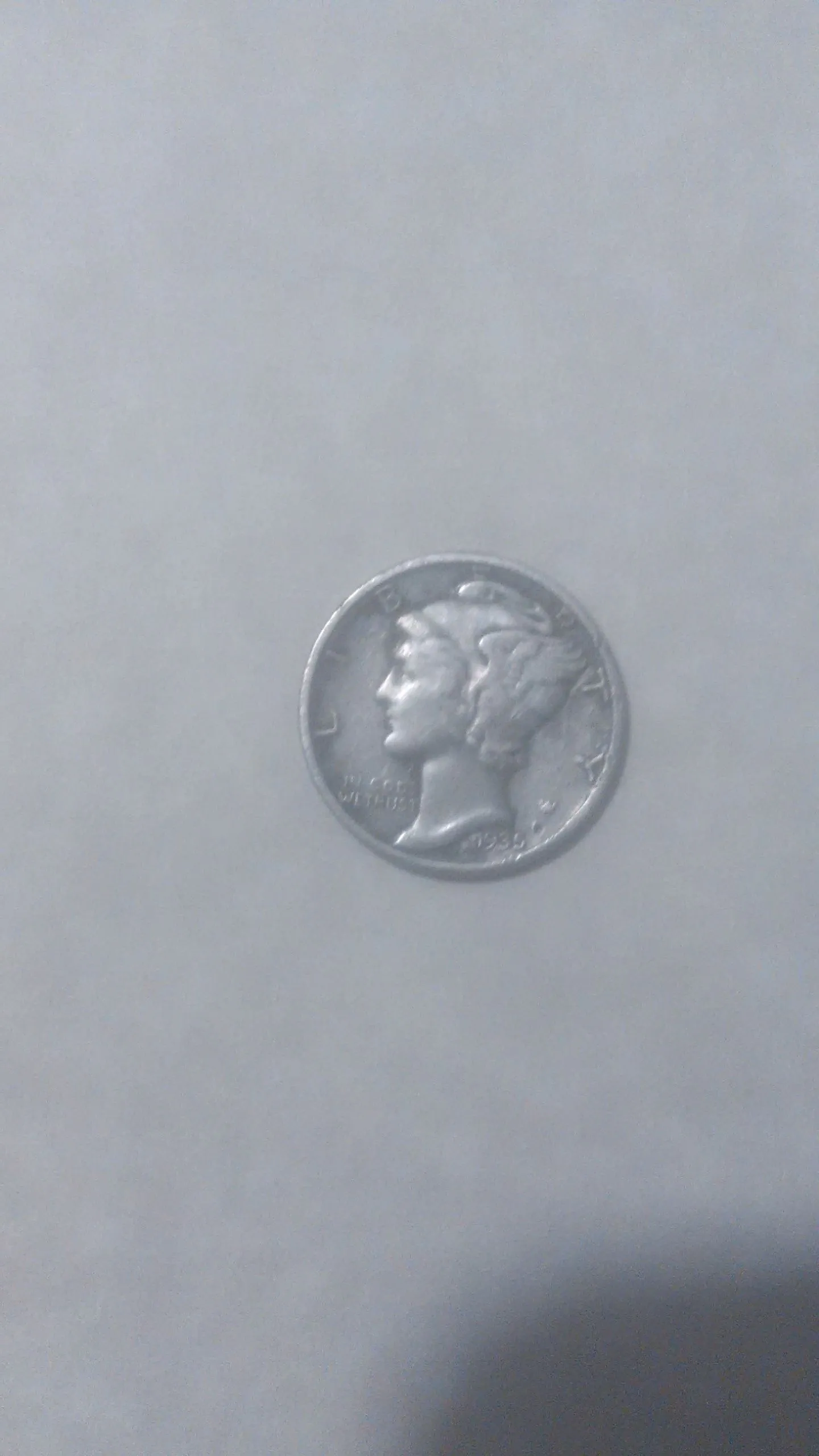 1935 Mercury Dime Obverse