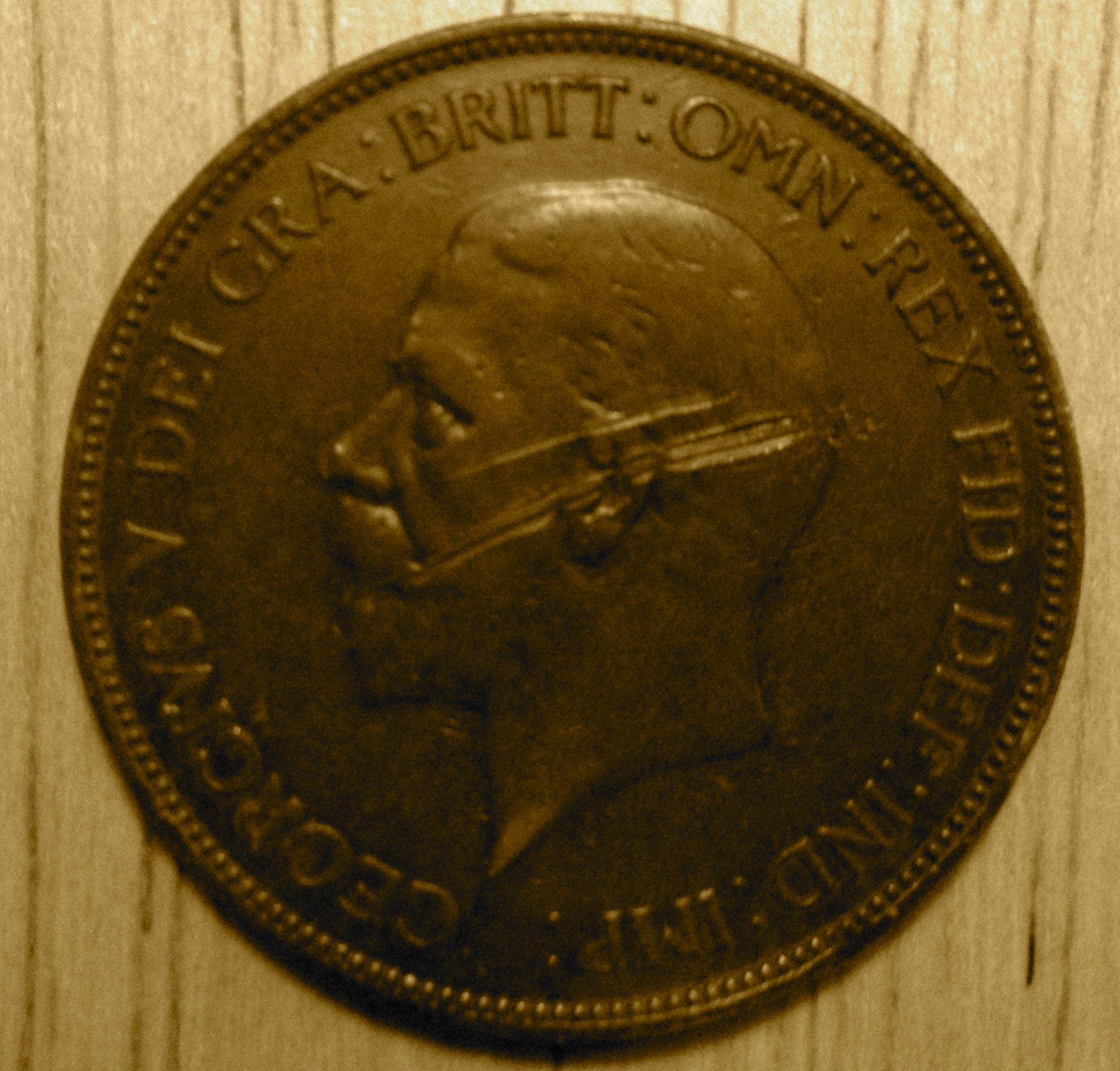 1936 British Large Cent
Artesia, Ms.