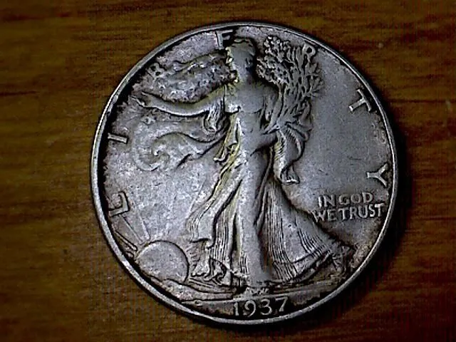 1937 Walking Liberty Half