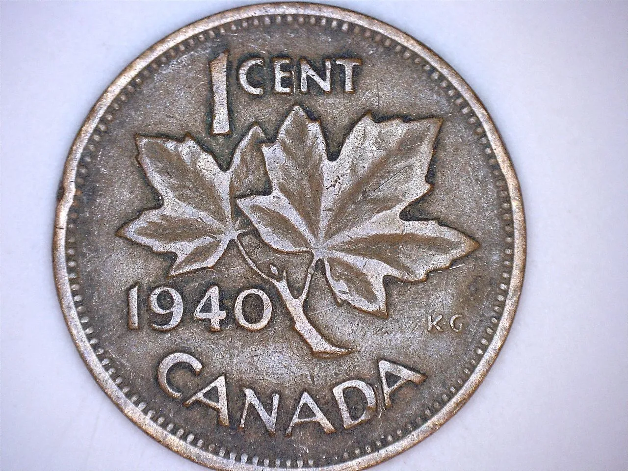 1940 canadian cent