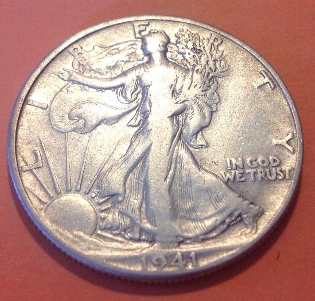 1941 Walking Liberty Half
Found 5/25/14
Starkville, Ms.