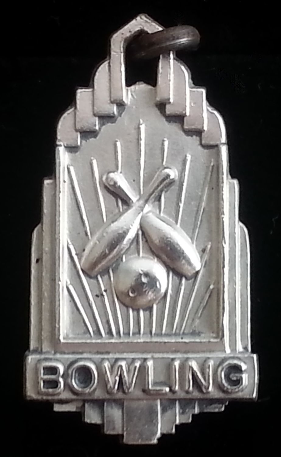 1950 Bowling pendant (sterling)