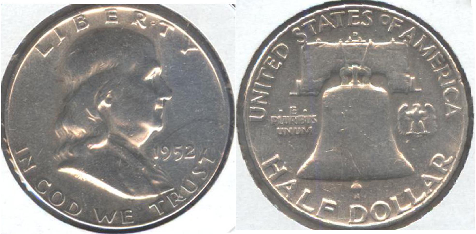 1952 Franklin Half Dollar