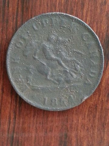 1954 Upper Bank of Canada 1/2 Cent Token