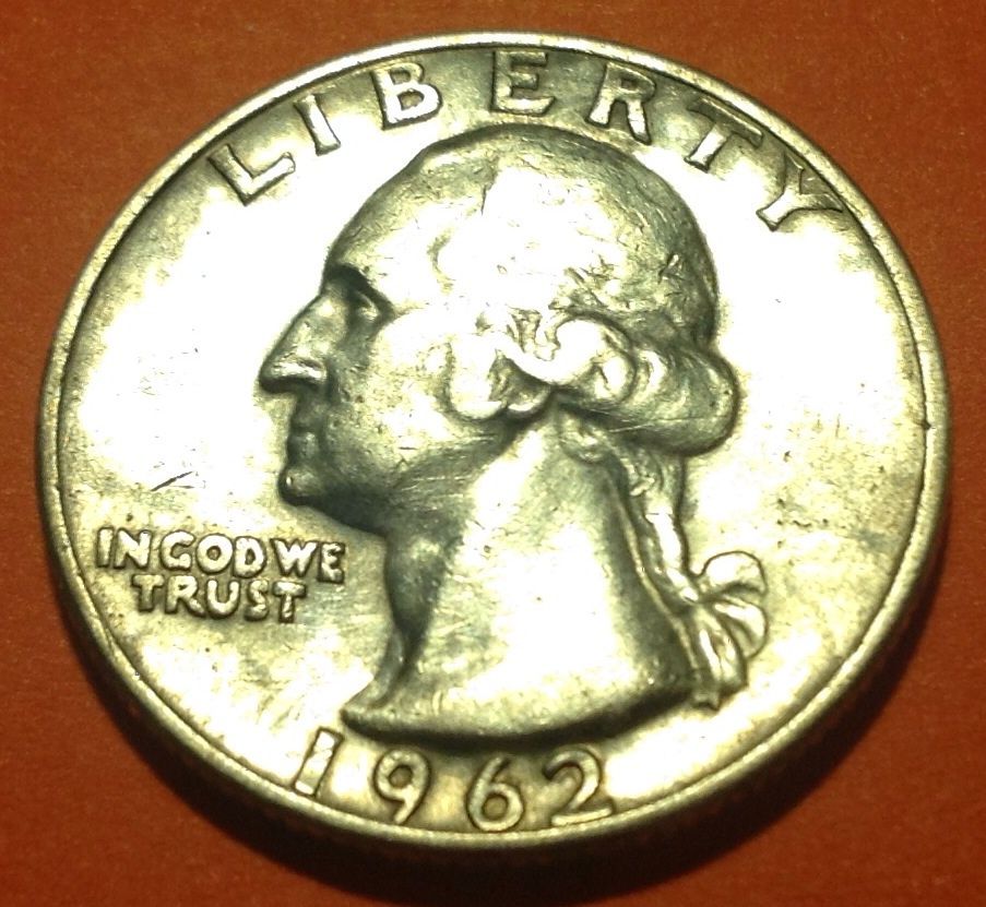 1962D Silver Washington Quarter
Found 12/21/13
Okolonka, Ms