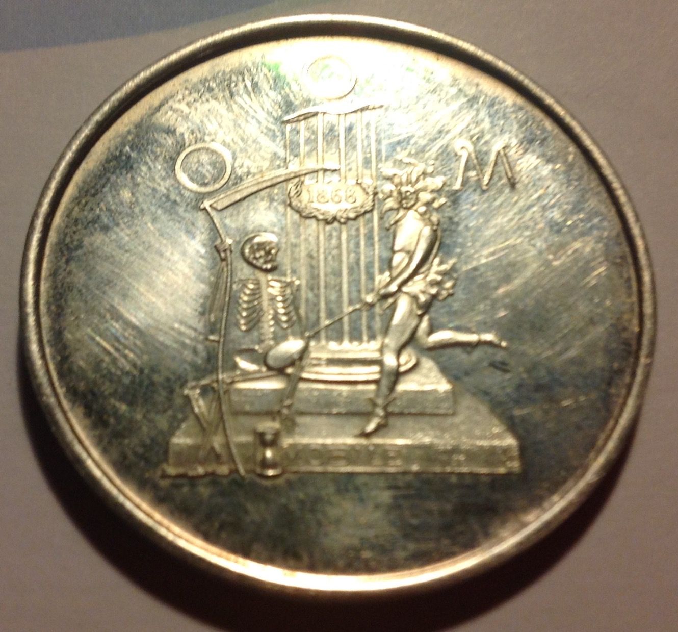 1972 .999 Silver Mardi Gras Token
Found 12/27/15
Columbus, Ms