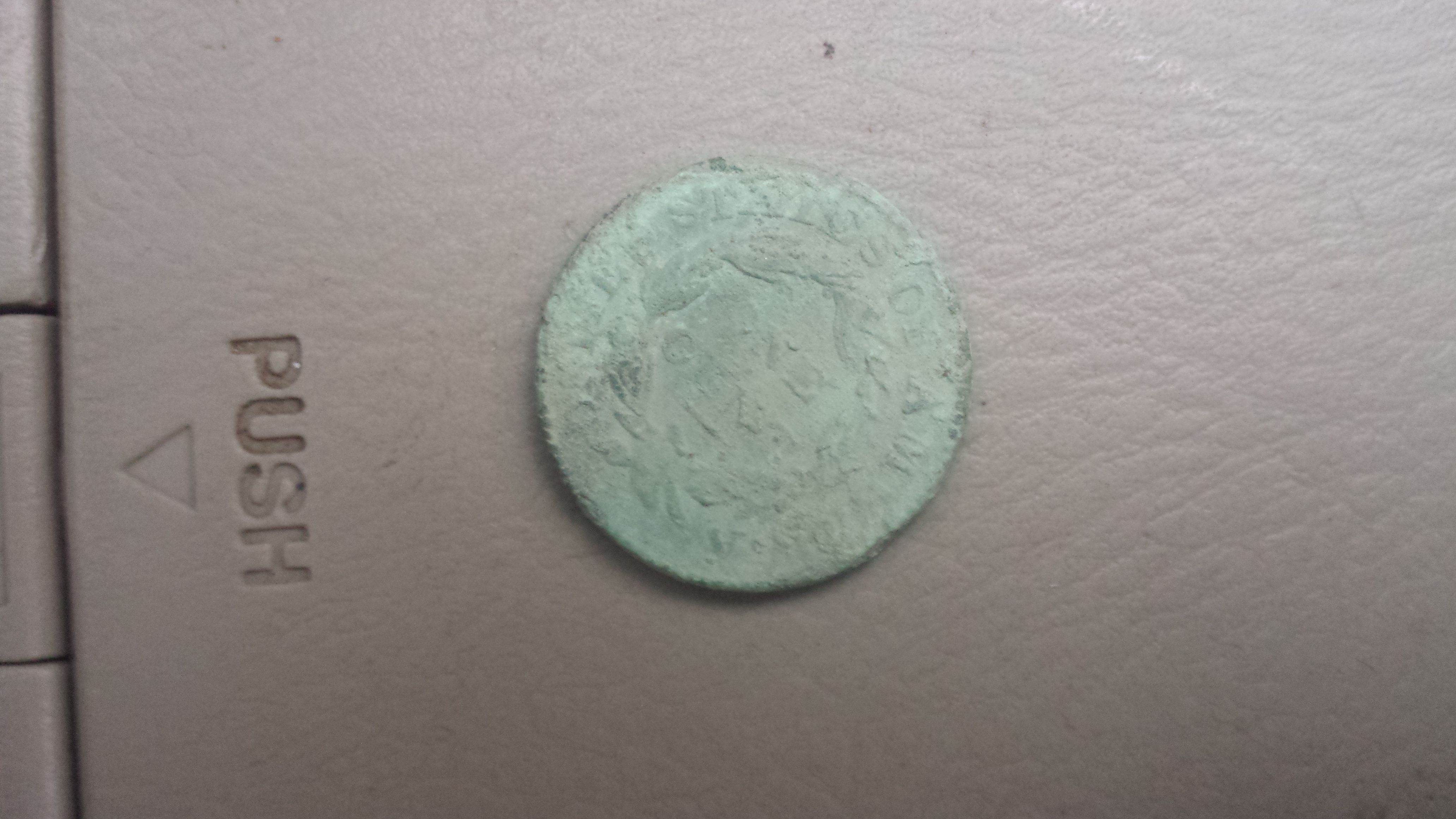 20150416 190305  Dug & Dozed  1 Hr

1831 Coronet Head Penny  oldest coin to date