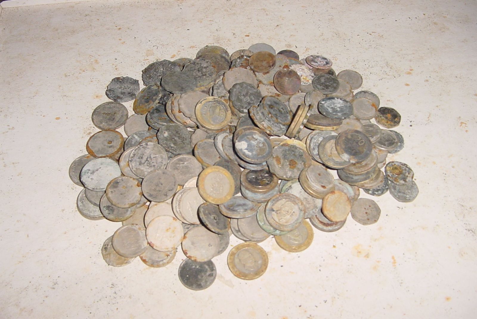 202 COINS FROM JAMAICA TRIP