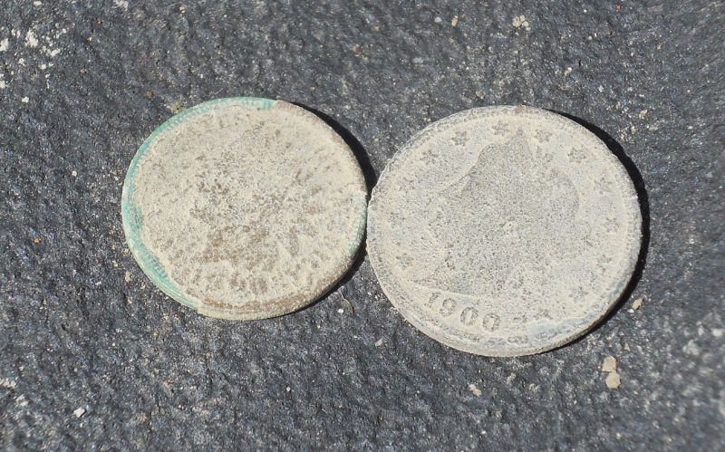 3-31-15 1886 IH AND 1900 V-Nickle.