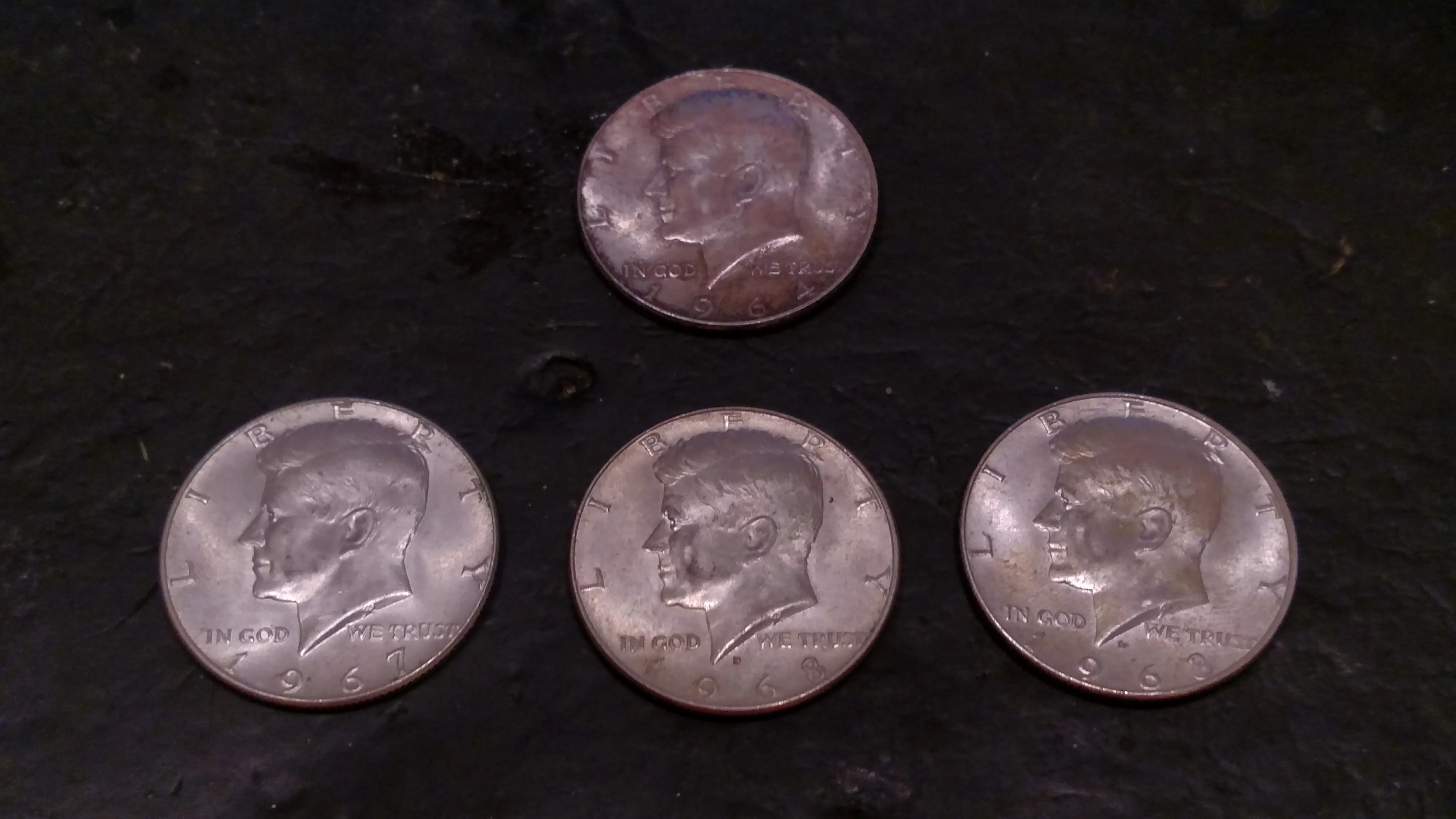 4 silver from 18 loose halves