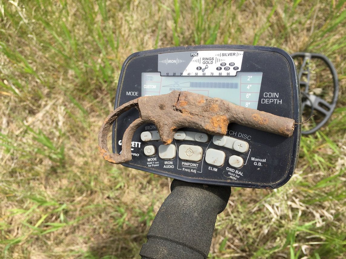 45 cal. single shot pistol - Not from the Civil War time frame. Popular from the 1880's to 1920's