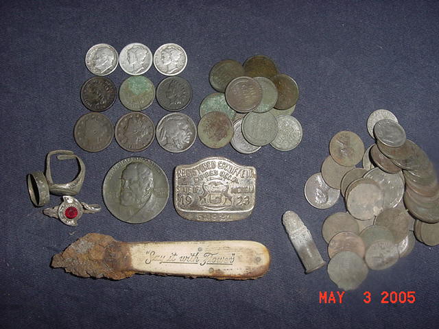 ALL of the goodies that I found while home on leave from Iraq in 2005