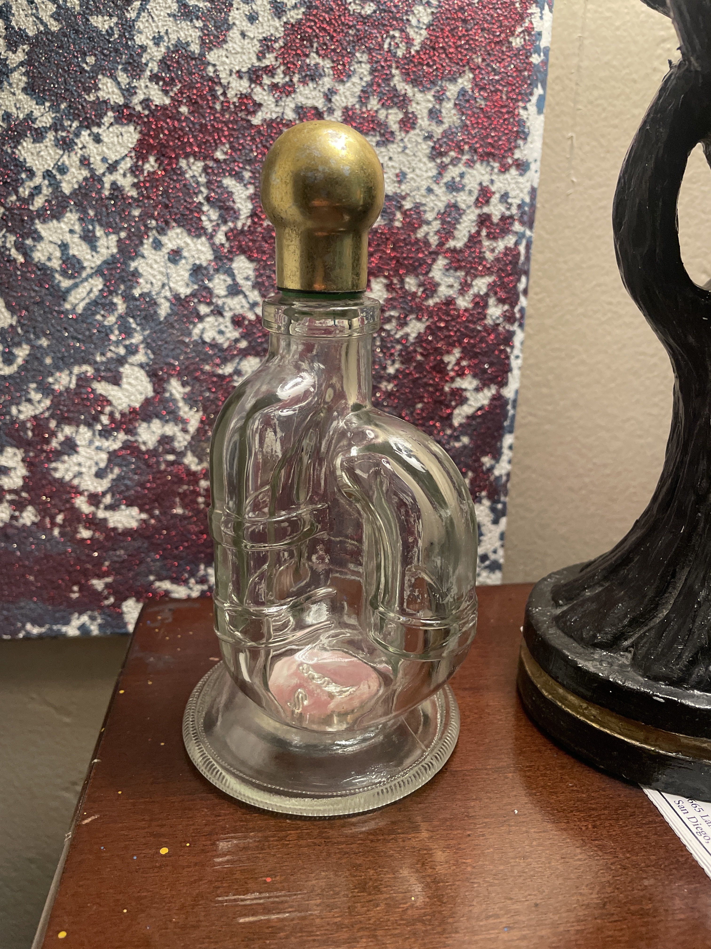 Avon glass bottle