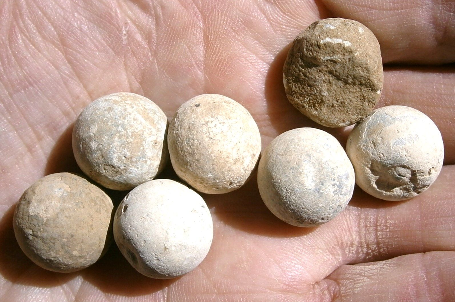 balls lead, found 1972-73 in Alexandria VA union camp area