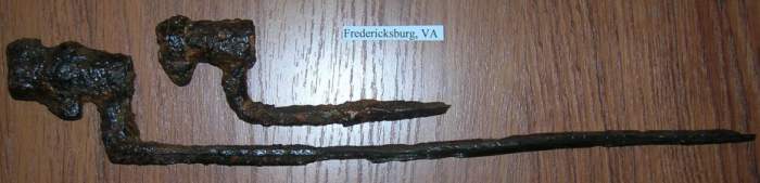 Bayonets - I dug these at Fredericksburg Va.