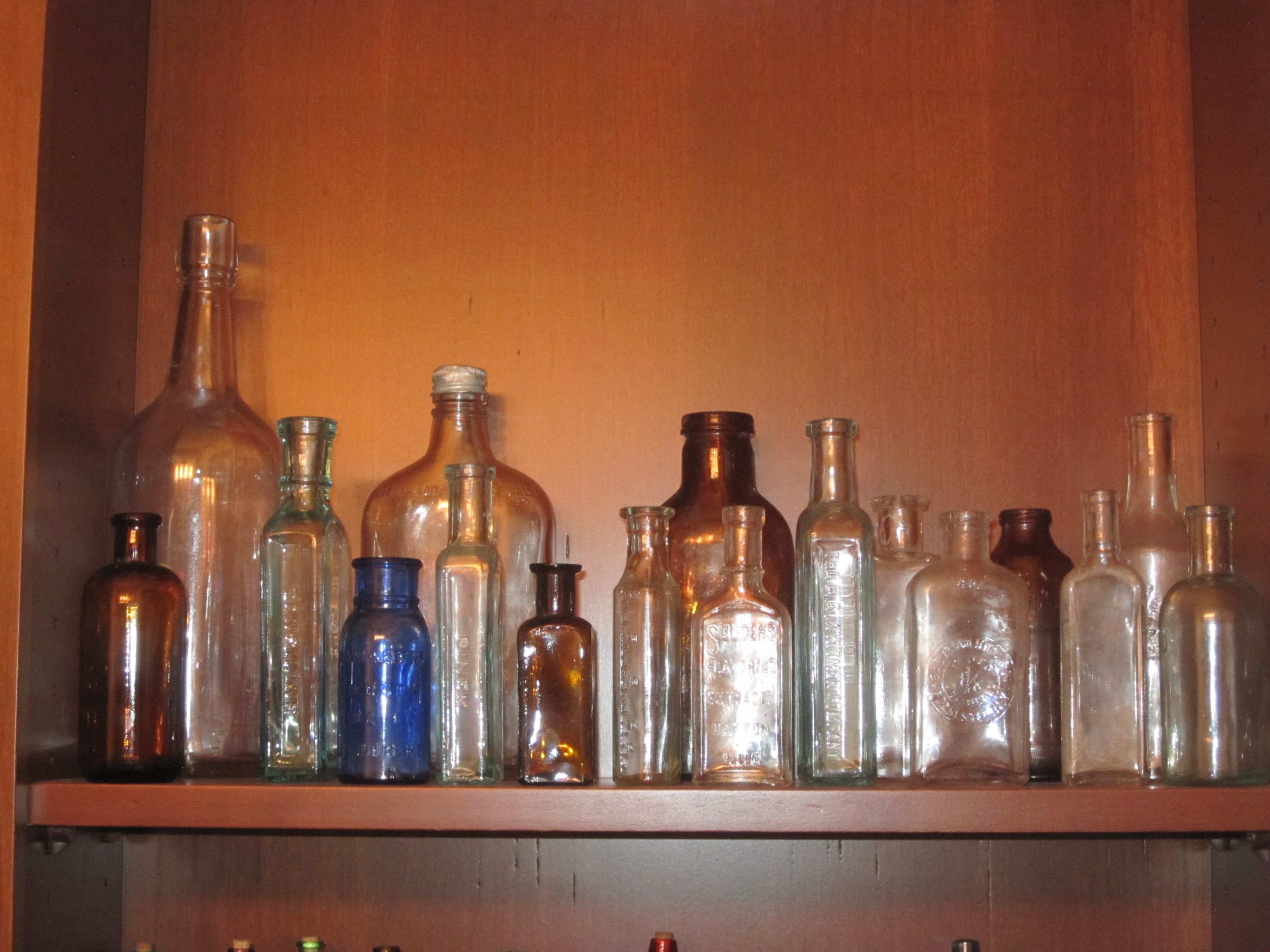 bottles found in creeks