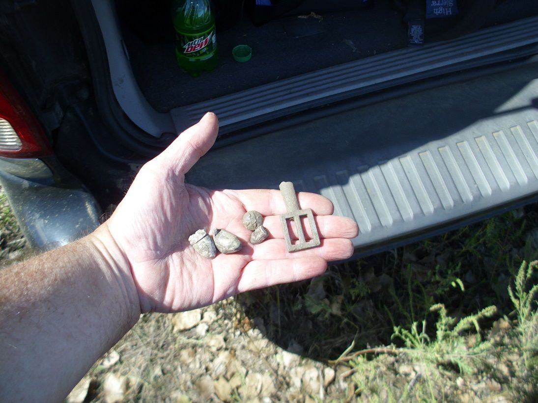 Bullets, Button and a Calvary Spur - 1862 Dakota War