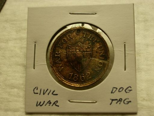 Civil War Dog Tag