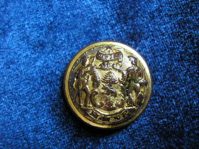 Civil War MAINE Staff Officer's Coat Button - This was a Beauty and a Pleasure Digging!  Still one of my favorite Yankee buttons.  Summer 2010