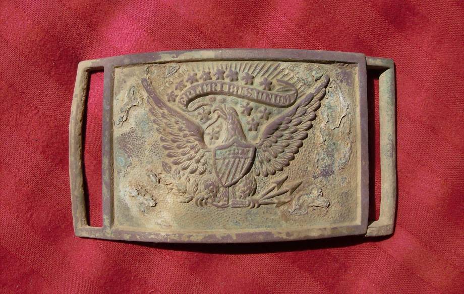 Civil War Sword Belt Plate - Read all about it here:

http://forum.treasurenet.com/index.php/topic,153203.0.html#top