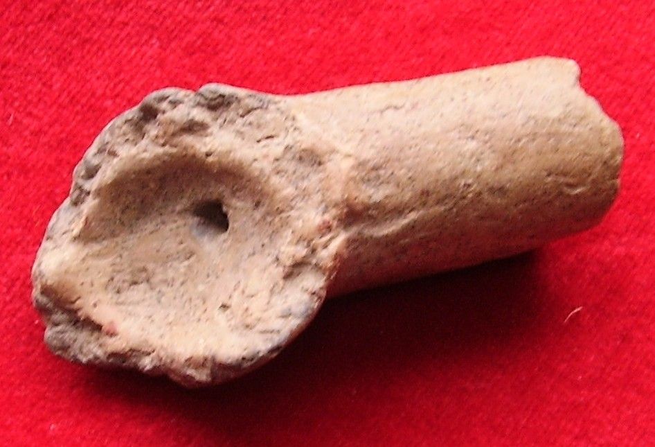 Clay Pipe Faulkner Cty.Ar.