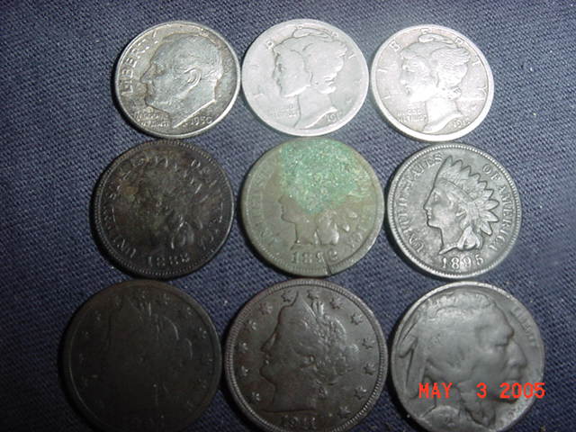 Coin Finds while on leave