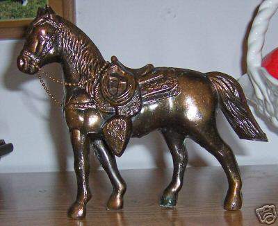 copper horse - My favorite to collect.