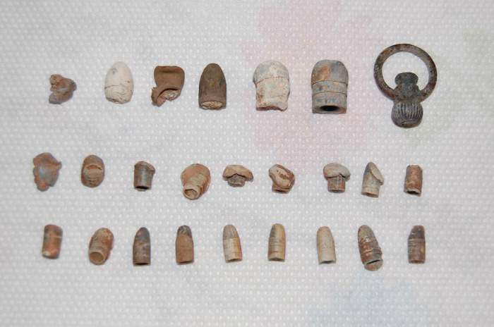 CTH III finds. - CTH III finds.  I dug a few bullets.  :P