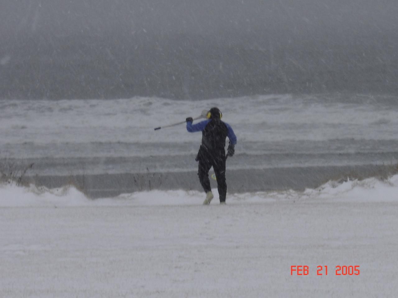 DIEHARD HUNTING - ME HEADING OUT INTO A BLIZZARD - HEY ...I WANTED TO HUNT